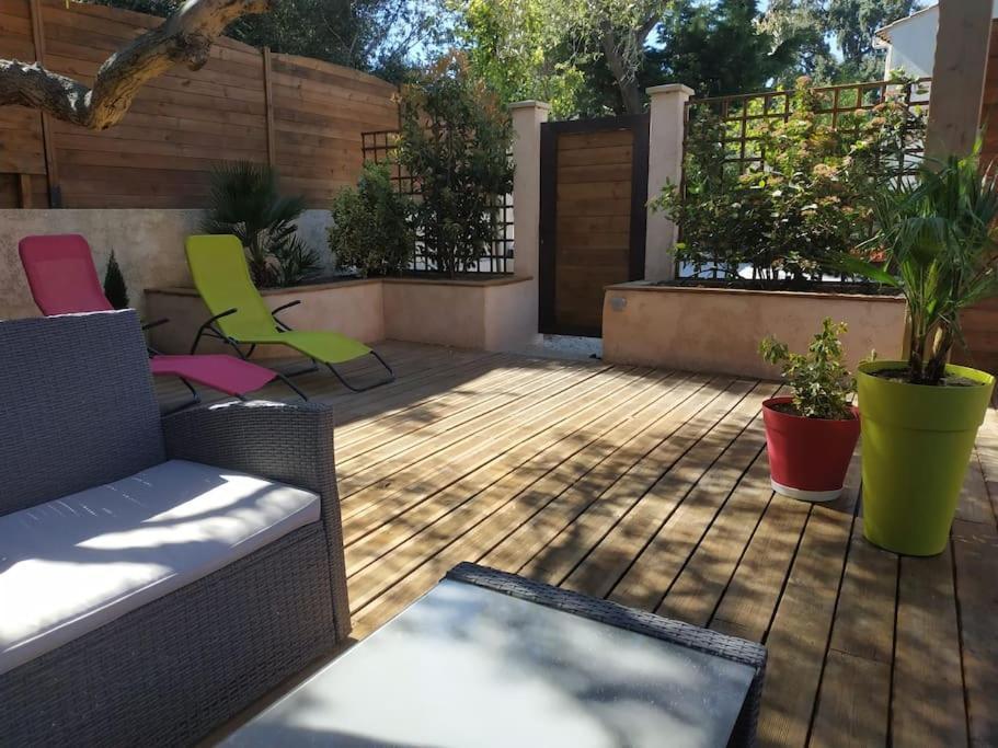 Studio Jacuzzi Prive A 8 Min A Pied De La Plage Apartment ลาซิโอตาต์ ภายนอก รูปภาพ